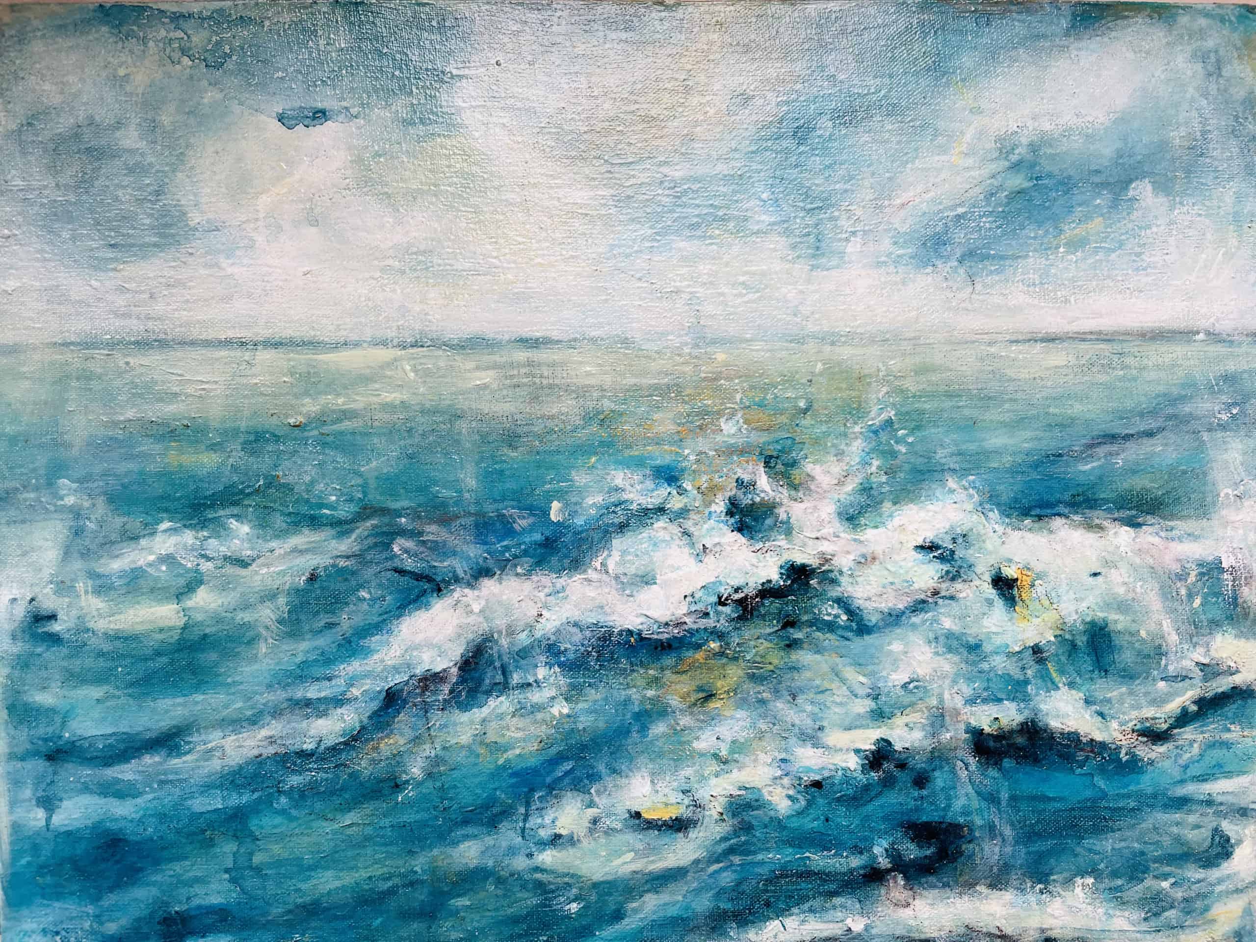 Andreja Soleil. Baltic Seascape. 40 x 30 cm.