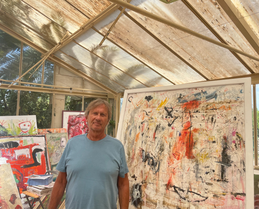 Reinhard Stammer Painter High Noon Exhibition Mallorca 2023